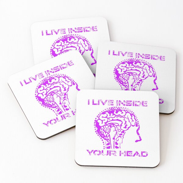 Item preview, I live inside your head purple designed and sold by shtem.