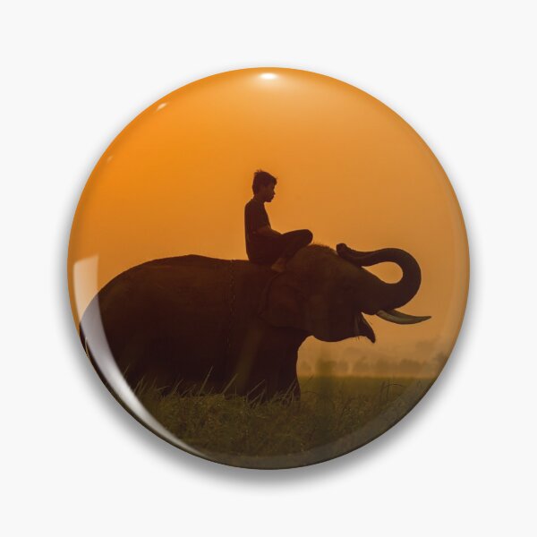 Item preview, Elephant Sunset designed and sold by Scubaloppy.