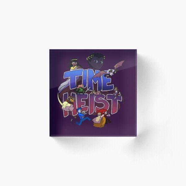 Time Heist Acrylic Block