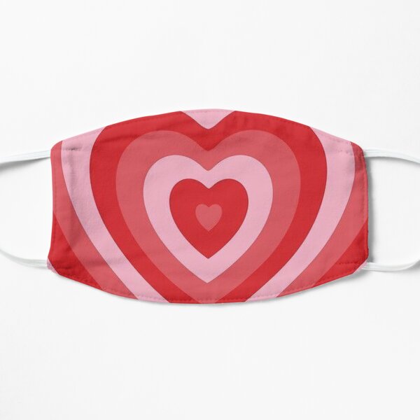 Powerpuff Girls Hearts Mask By Emmyhensley Redbubble