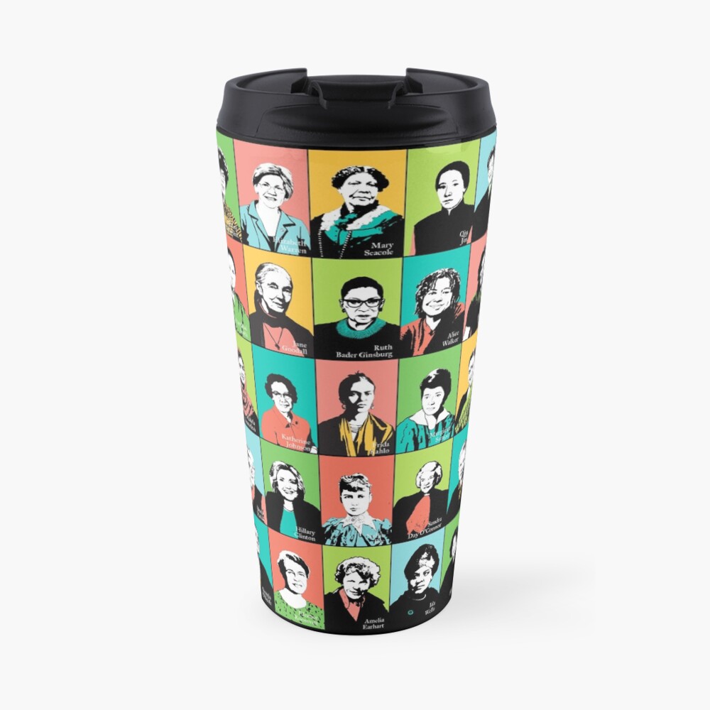 Feminist Icons Travel Coffee Mug