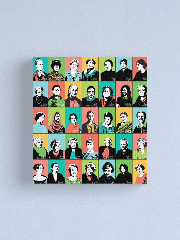 Alternate view of Feminist Icons Canvas Print