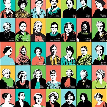 Artwork thumbnail, Feminist Icons by candhdesigns
