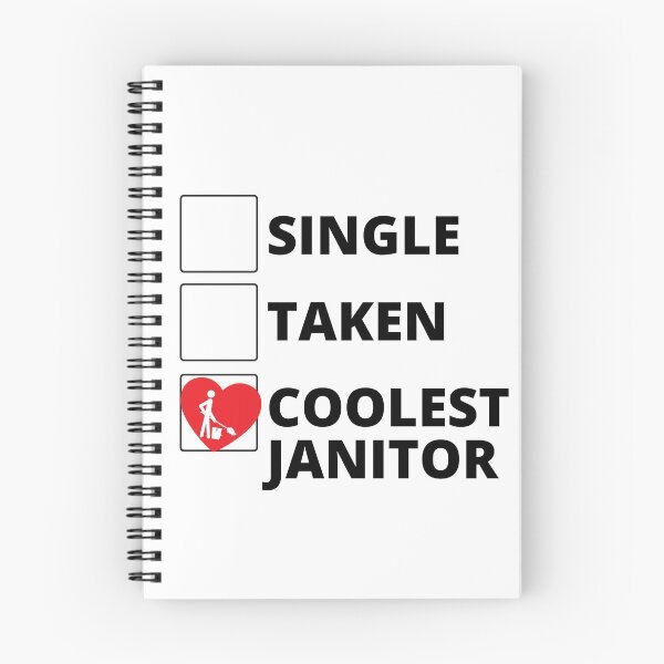Item preview, Single Taken Coolest Janitor designed and sold by stelsanc.