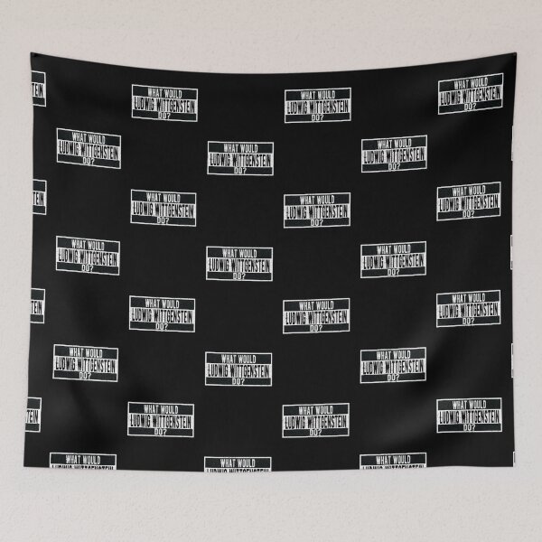 Item preview, What would Ludwig Wittgenstein do? designed and sold by lolquotes.