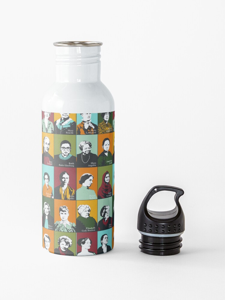 Alternate view of Feminist Icons, Role Models Water Bottle