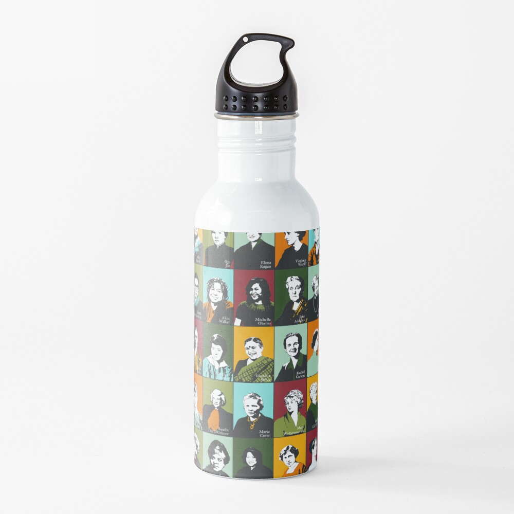 Feminist Icons, Role Models Water Bottle