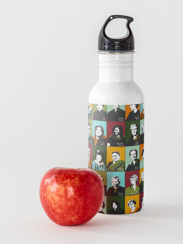 Alternate view of Feminist Icons, Role Models Water Bottle