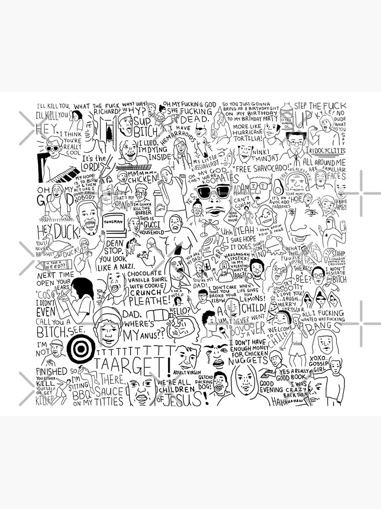 an Ultimate vine compilation but instead of a video its just terribly drawn by cheedee