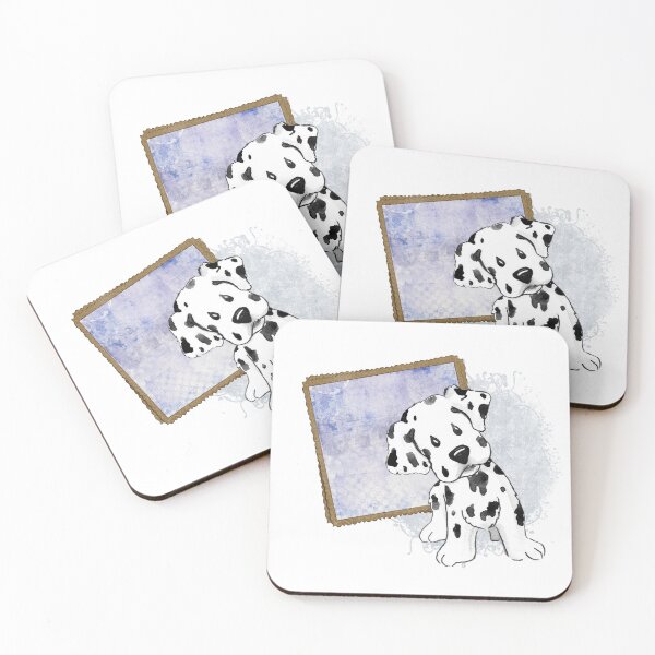 Item preview, Dalmatian & blue frame designed and sold by WiMGcreative.