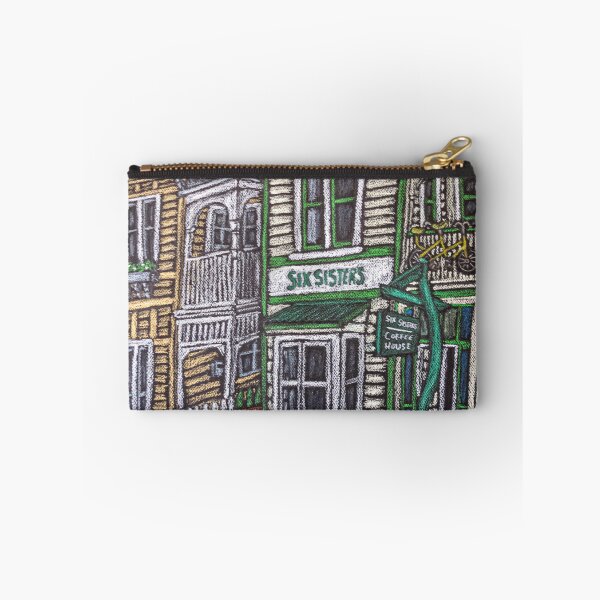 Item preview, Six Sisters 2 - Napier, New Zealand. Oil Pastel designed and sold by Stus RoadTrips.
