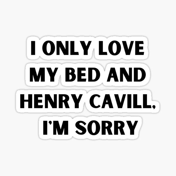 Henry Cavill Sticker