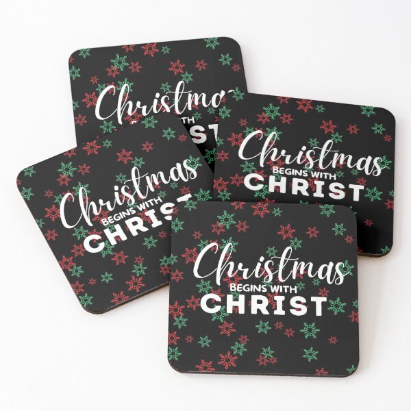 Item preview, Christmas Begins with Christ-Black version designed and sold by RareDelights.