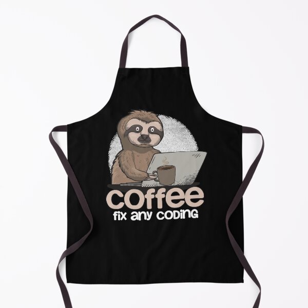 Item preview, Funny Coding Sloth With Coffee Gift designed and sold by MrEddie10.