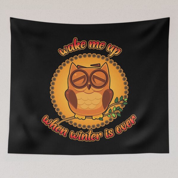 Item preview, Wake me up when winter is over designed and sold by Beefytee.