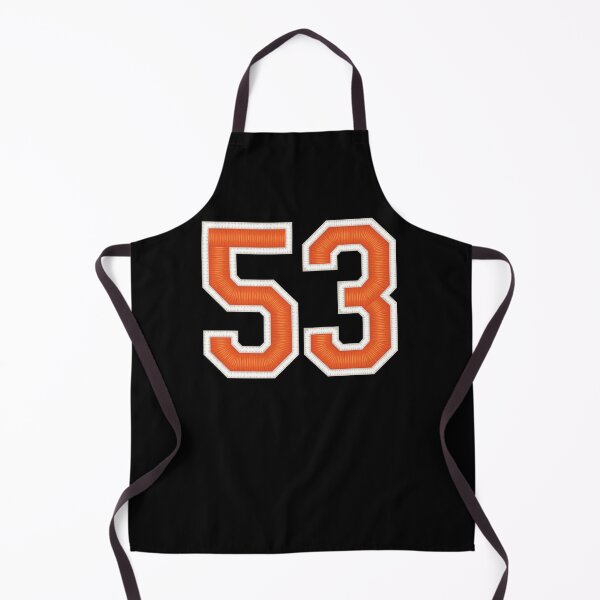 Item preview, Sports Number 53 Jersey fifty-three Orange designed and sold by elhefe.