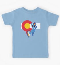 Blue Demon Horse of DIA Kids Tee