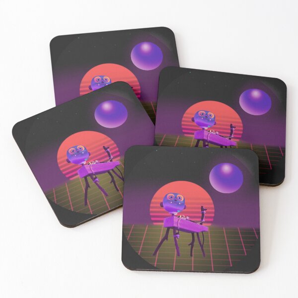 Item preview, SynthWave Beast - Space art designed and sold by rarebeasts.