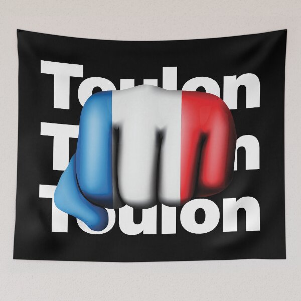 Item preview, Strong Toulon French Fist France Flag designed and sold by elhefe.