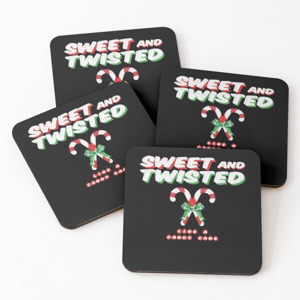 Item preview, Sweet And Twisted Like A Candy Cane Distressed Look designed and sold by preefocus.