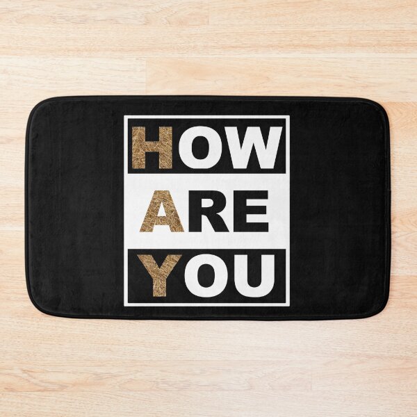 Item preview, Hay How Are You - Kindness Design designed and sold by ittybittyowl.