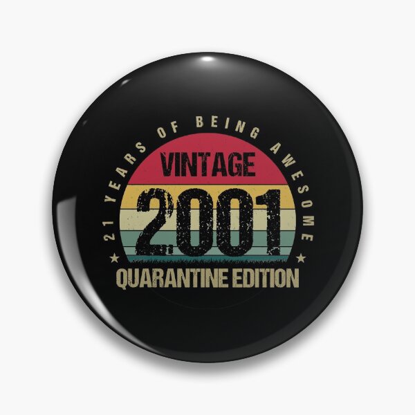 Item preview, Vintage 20th Limited Edition 2001 Quarantine Edition Birthday Gift designed and sold by Alexandra Schowalter.