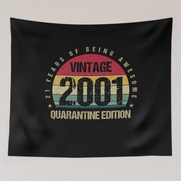 Item preview, Vintage 20th Limited Edition 2001 Quarantine Edition Birthday Gift designed and sold by Alexandra Schowalter.