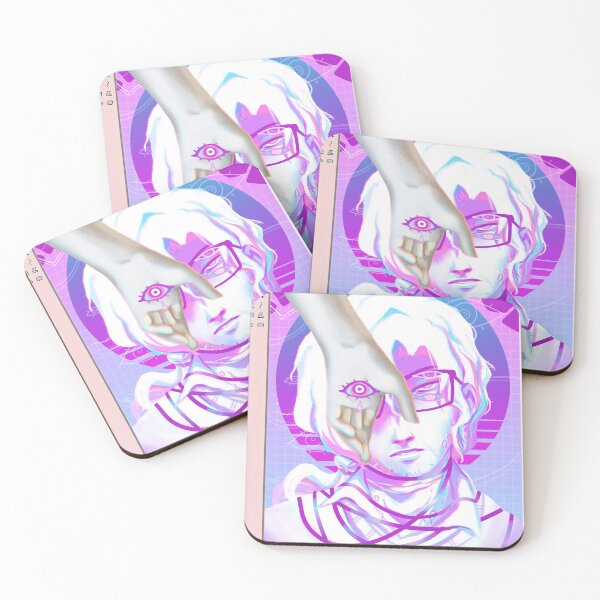 Item preview, Vaporwave Jonathan Sims designed and sold by kishdoodles.