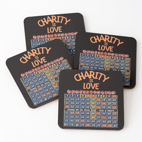 Item preview, Keno Charity Is Love designed and sold by SloganExpress.