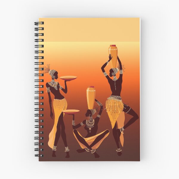 Item preview, African Women with Jars and Platters designed and sold by RuthFurtado.