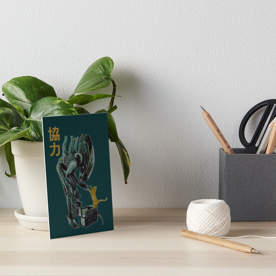 Item preview, Art Board Print designed and sold by s7ereo.