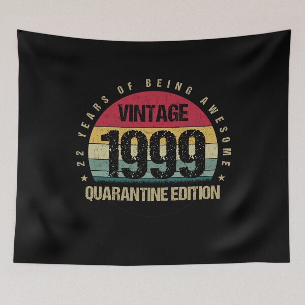 Item preview, Vintage 22th Limited Edition 1999 Quarantine Edition Birthday Gift designed and sold by Alexandra Schowalter.