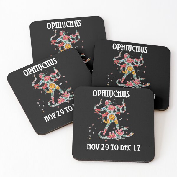 Item preview, Zodiac sign Ophiuchus flowers, A Zodiac Sign Test designed and sold by GulQari.