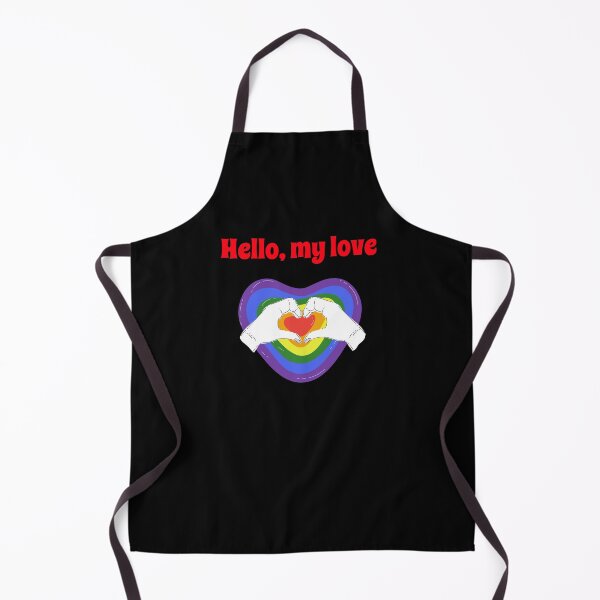 Item preview, Hello, My Love - Gay Pride Rainbow designed and sold by fabulouslygay.