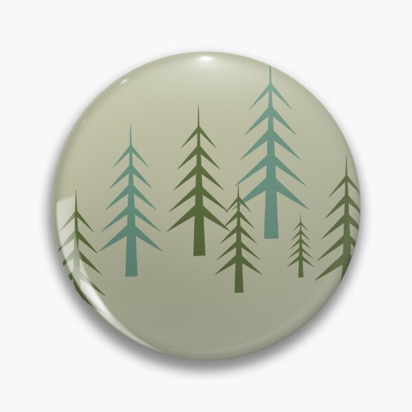 Item preview, Pine Tree Forest Green designed and sold by Flip & Flop.