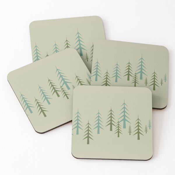 Item preview, Pine Tree Forest Green designed and sold by Flip & Flop.