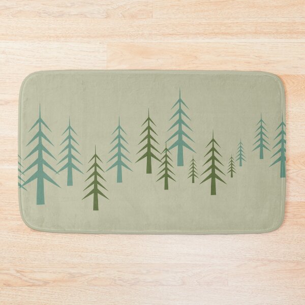 Item preview, Pine Tree Forest Green designed and sold by Flip & Flop.