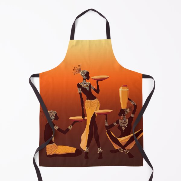 Item preview, African Women with Jars and Platters designed and sold by RuthFurtado.