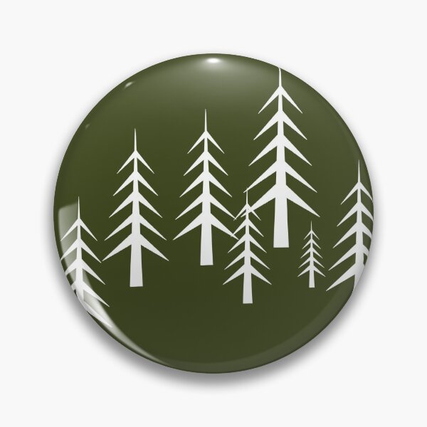 Item preview, Pine Tree Forest Green designed and sold by Flip & Flop.