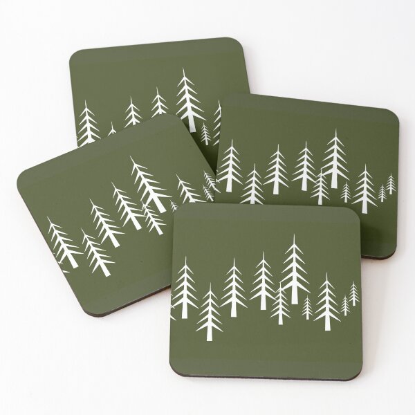 Item preview, Pine Tree Forest Green designed and sold by Flip & Flop.