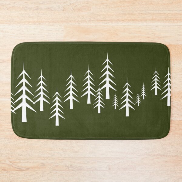 Item preview, Pine Tree Forest Green designed and sold by Flip & Flop.