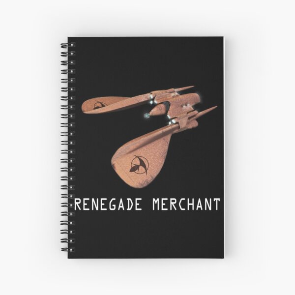 THE RENEGADE MERCHANT Spiral Notebook