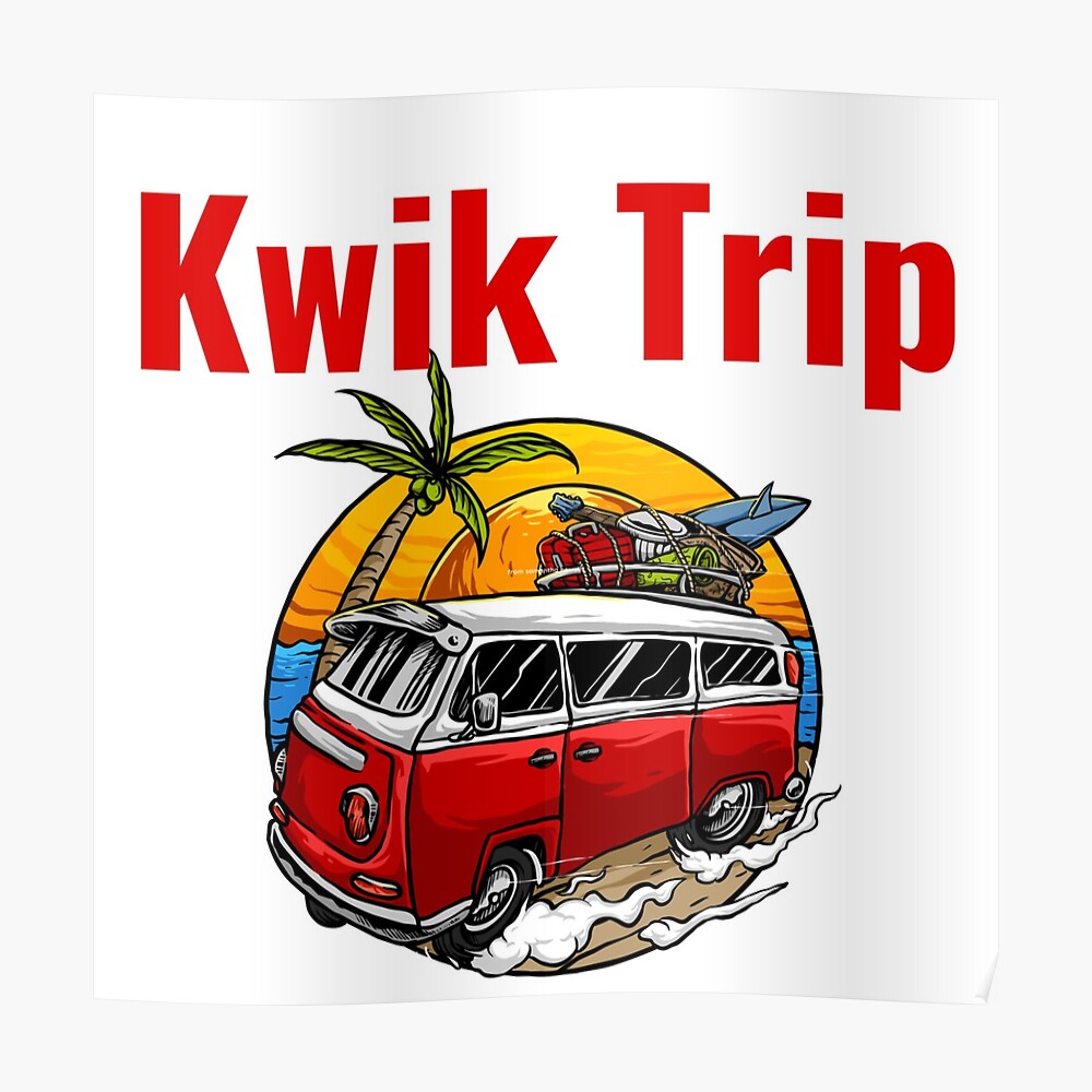 Kwik Trip Sticker For Sale By Thedesignercat | Redbubble