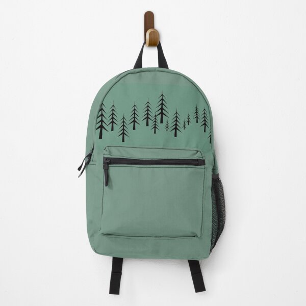 Item preview, Pine Tree Forest Green and Black designed and sold by Flip & Flop.