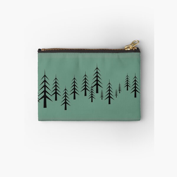 Item preview, Pine Tree Forest Green and Black designed and sold by Flip & Flop.