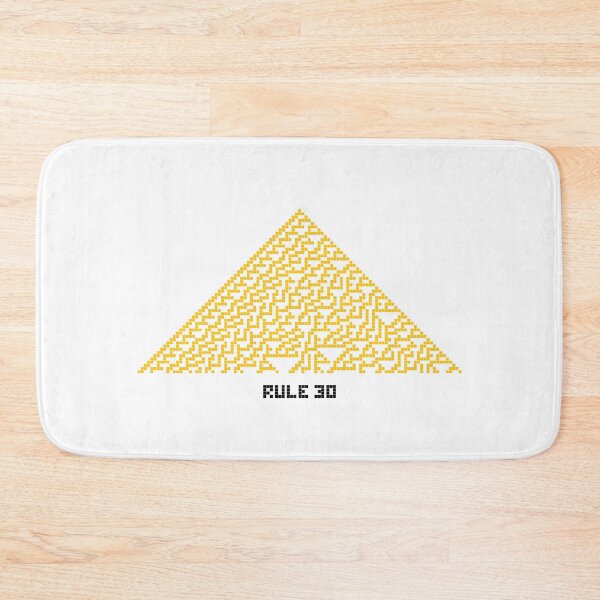 Item preview, Cellular Automata Rule 30 designed and sold by hadicazvysavaca.