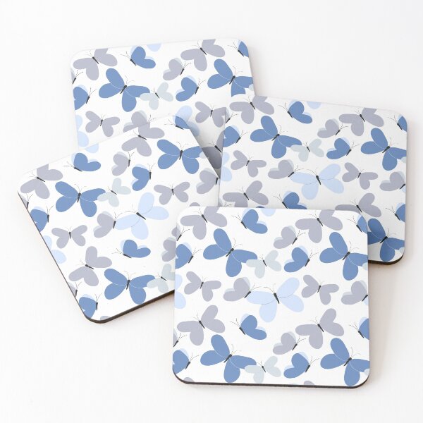 Item preview, Blue and Silver Butterfly designed and sold by Jelly Bear.