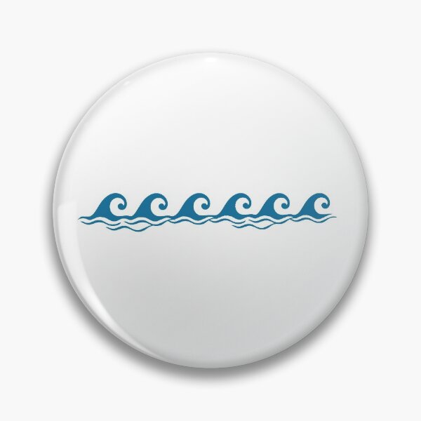 Item preview, Blue waves deep blue sea designed and sold by patternsplus.
