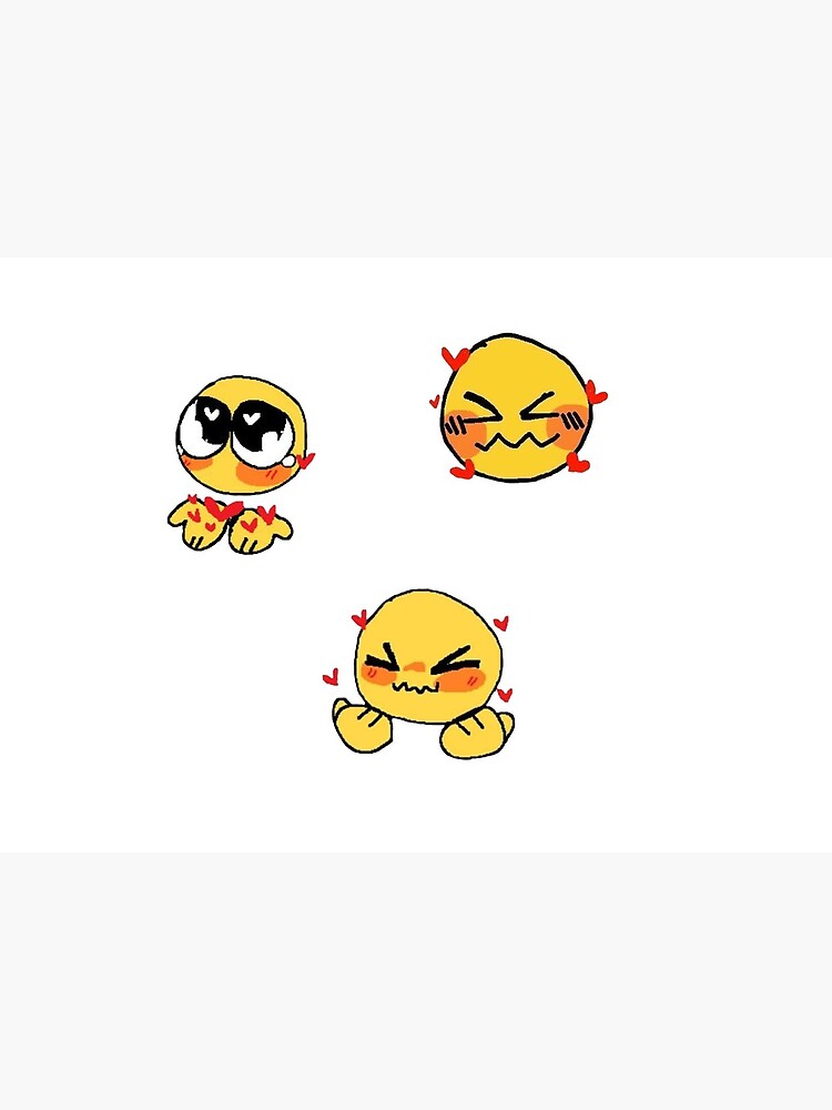 wholesome cursed emoji sticker pack | Magnet