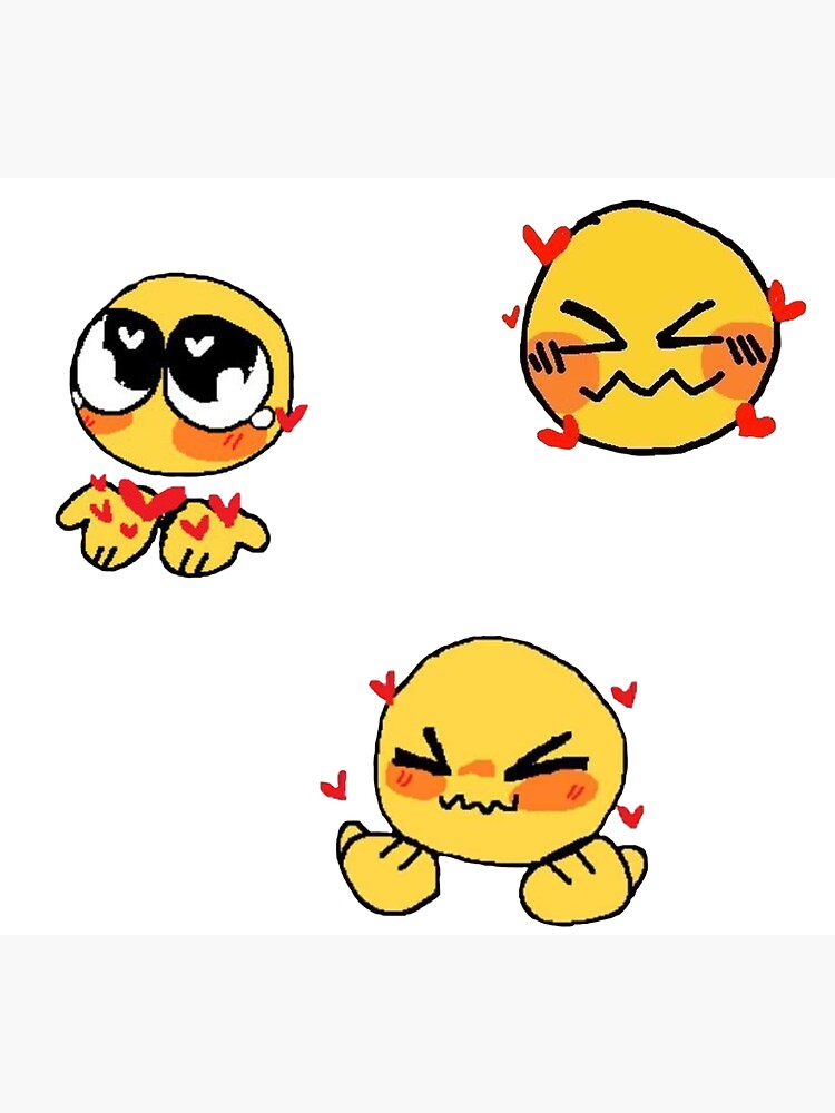 Jam 🌼 on X: My little beans inspired by cute cursed emojis   / X